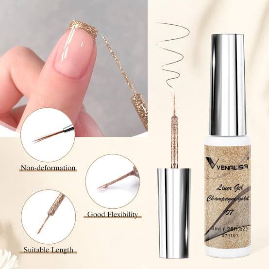 Liner Gel gold 06
