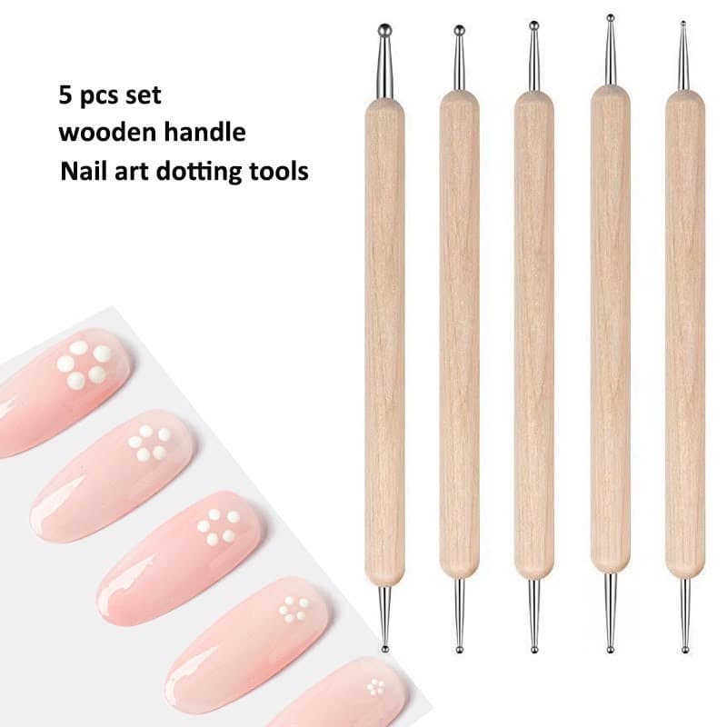 nail art dotting tools 5 piece